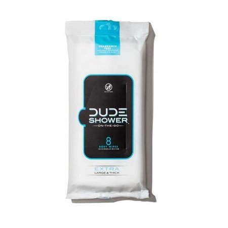 DUDE WIPES Dude Wipes 9063824 Disposable Wet Wipes - 8 Count - Pack of 12 9063824